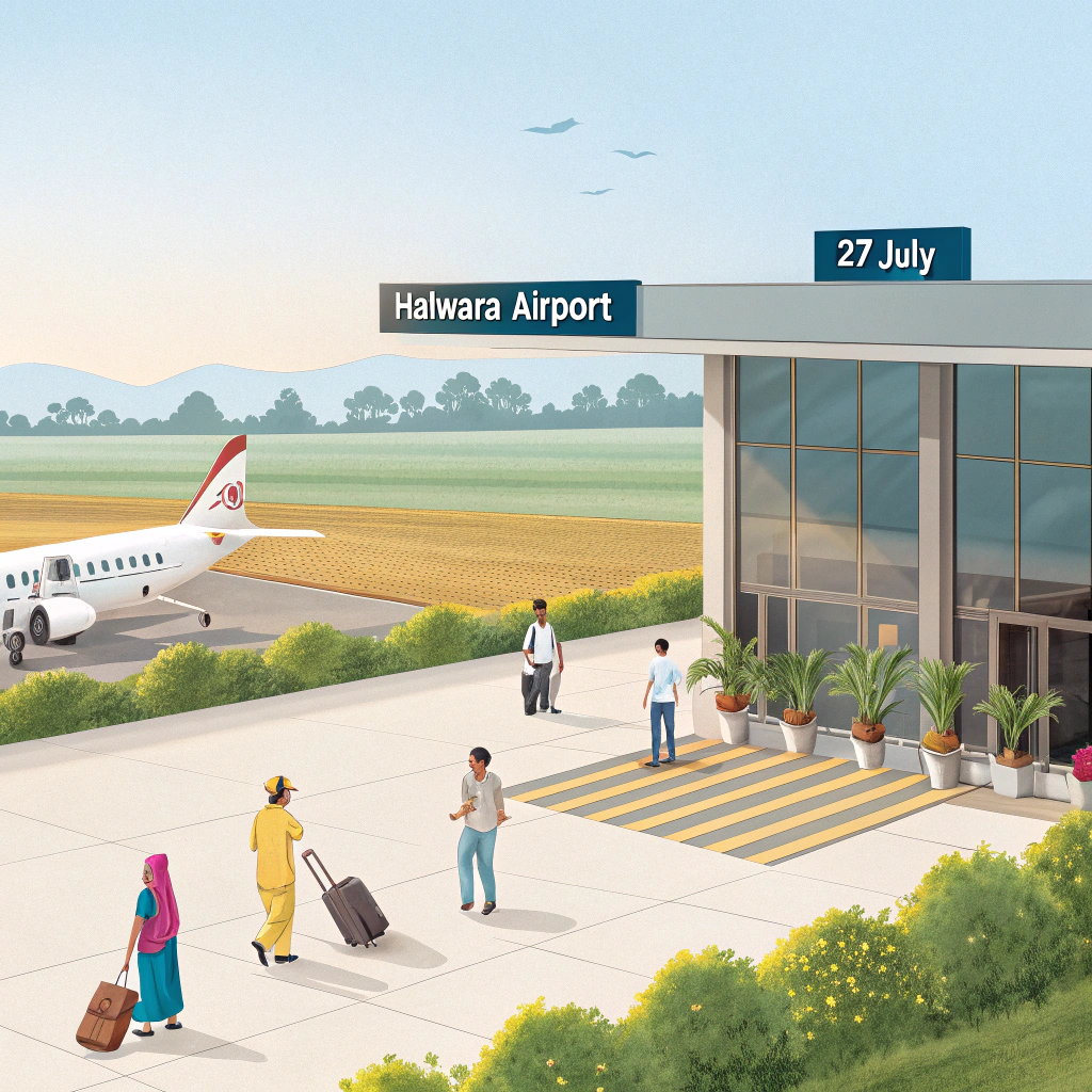 Halwara Airport Terminal Inauguration Nearly Complete - The Civic Sense