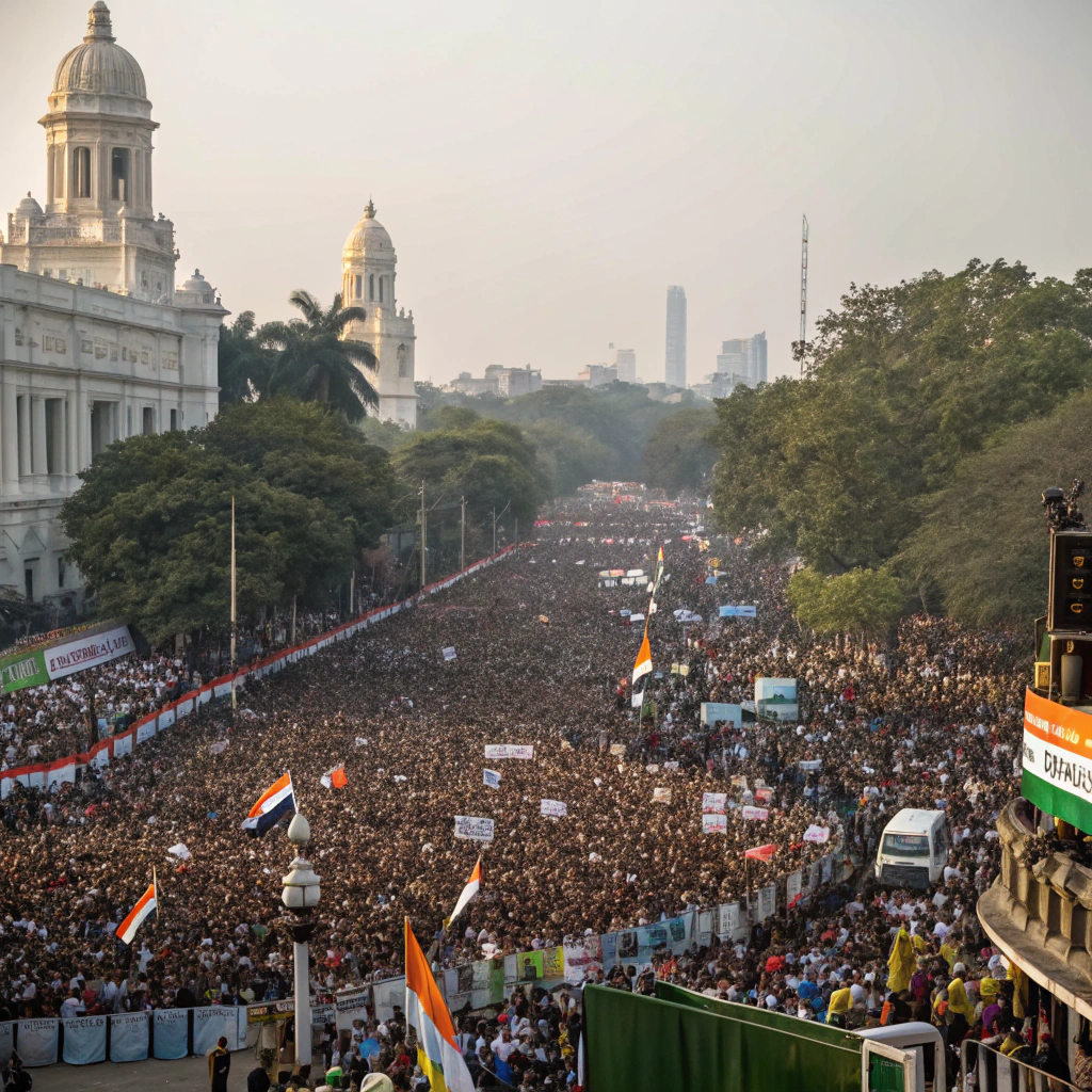 Martyrs’ Day Rally (West Bengal, India) - The Civic Sense