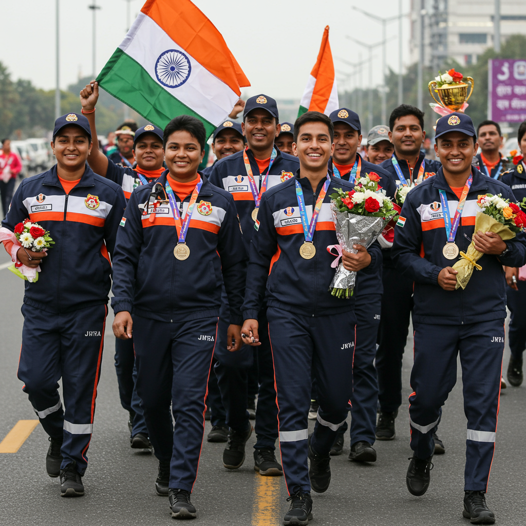 Indian Firefighters Shine at World Police & Fire Games - The Civic Sense