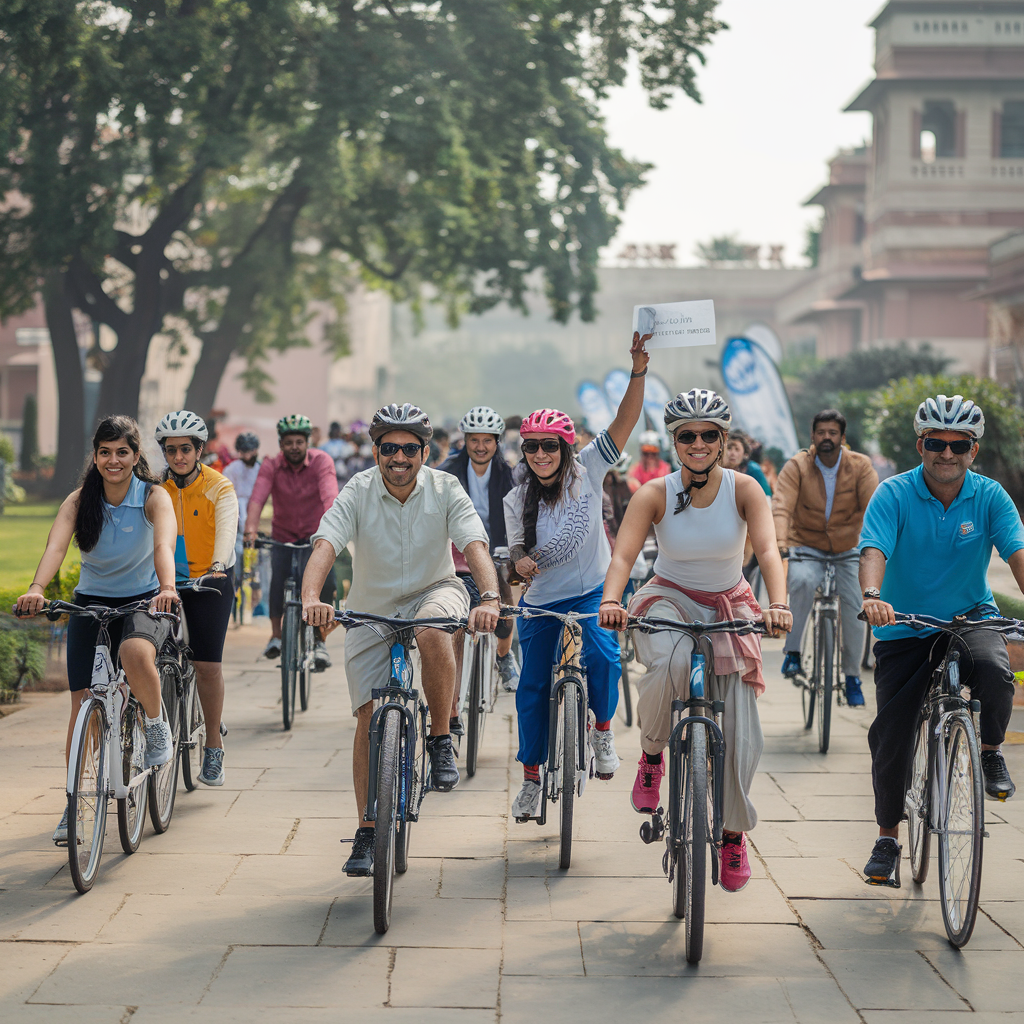 banaras hindu university cycle event1png