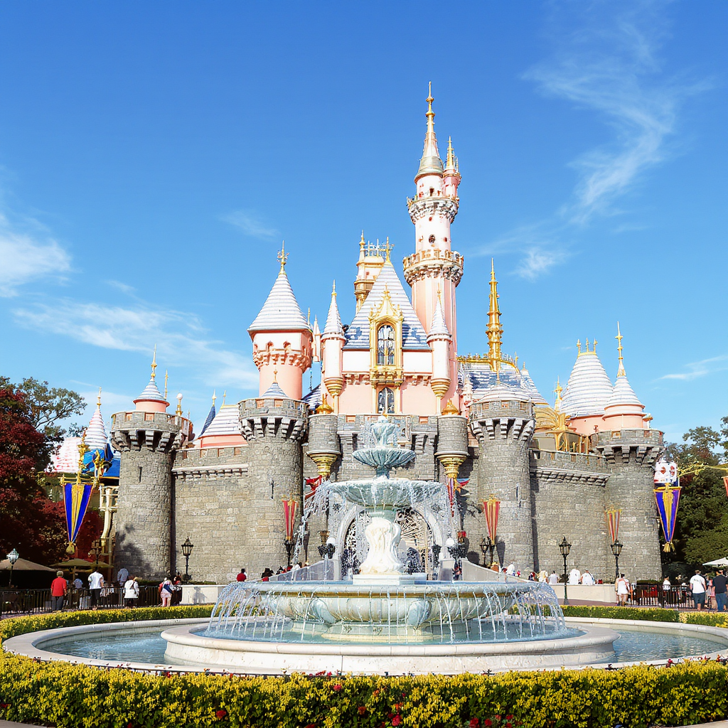 First Disneyland opened 1955 The Civic Sense