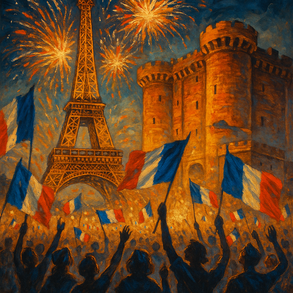 Bastille Day France- Power of Positivity