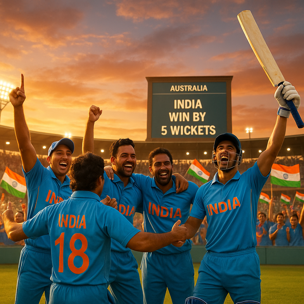 India Won Against Australia Power of Positivity