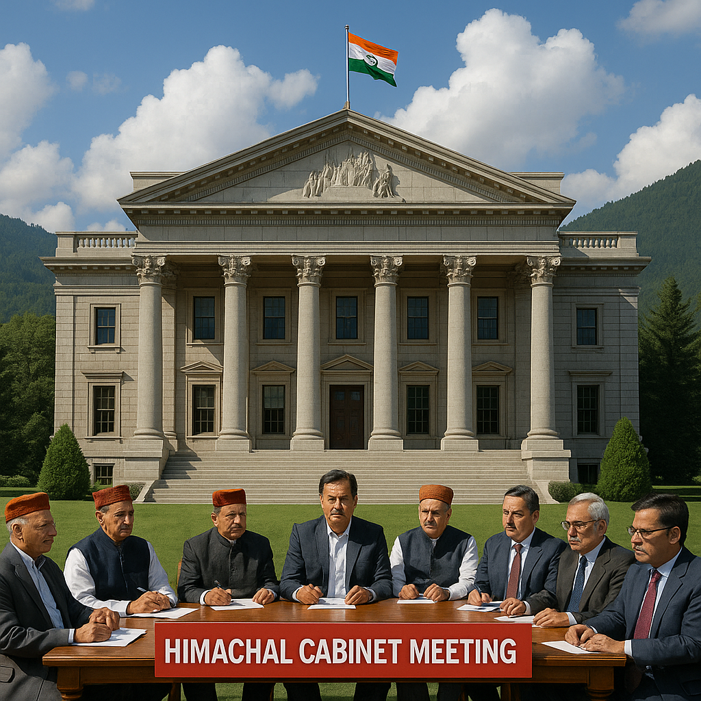 Himachal Cabinet Holds Historic Four-Day Meeting - The Civic Sense
