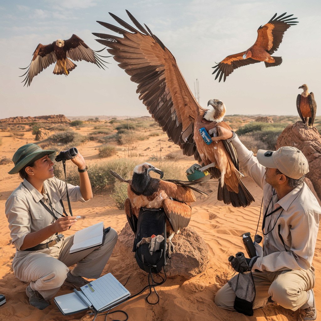 Vulture Ecology Study Begins at Desert National Park - The Civic Sense