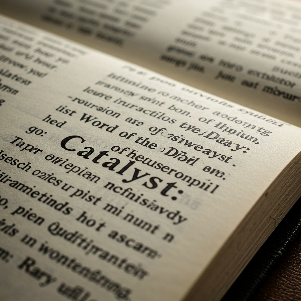 Word of the day CATALYST