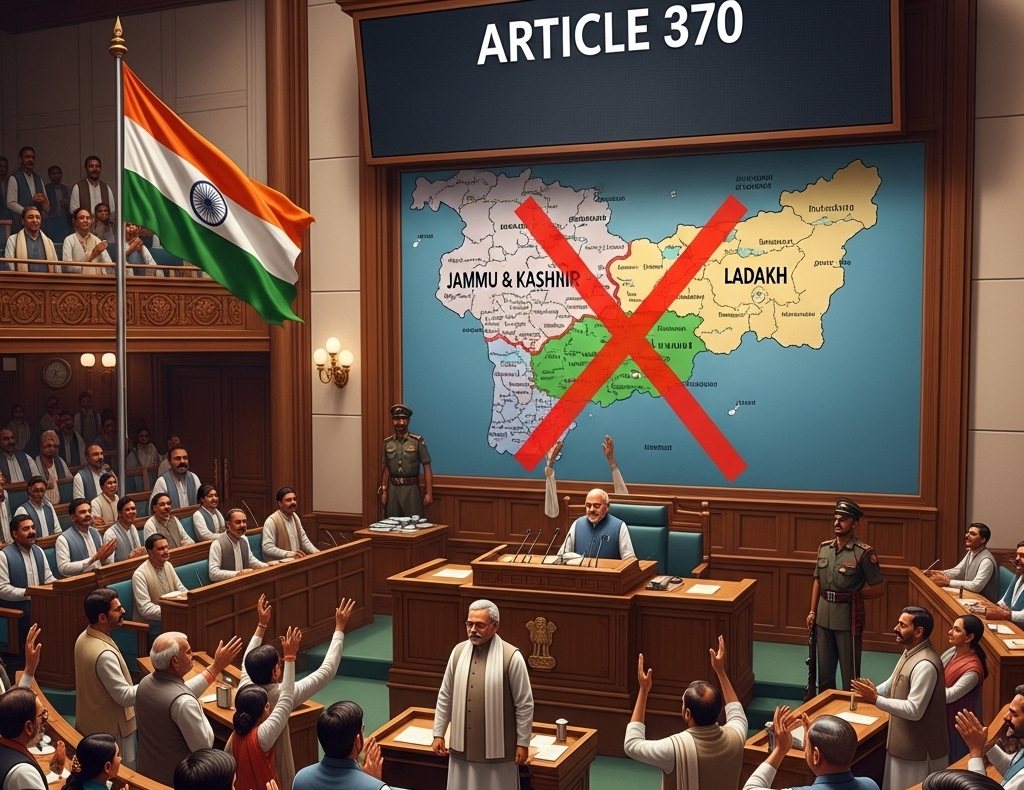 Abrogation of Article 370 in Jammu & Kashmir (5‑Aug‑2019) - The Civic Sense