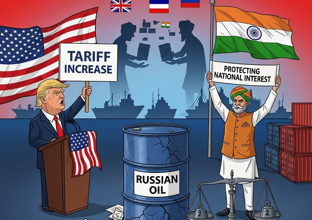 US-India Trade Tension Escalates - The Civic Sense