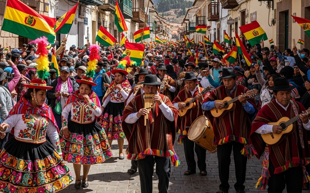 Independence Day of Bolivia - The Civic Sense