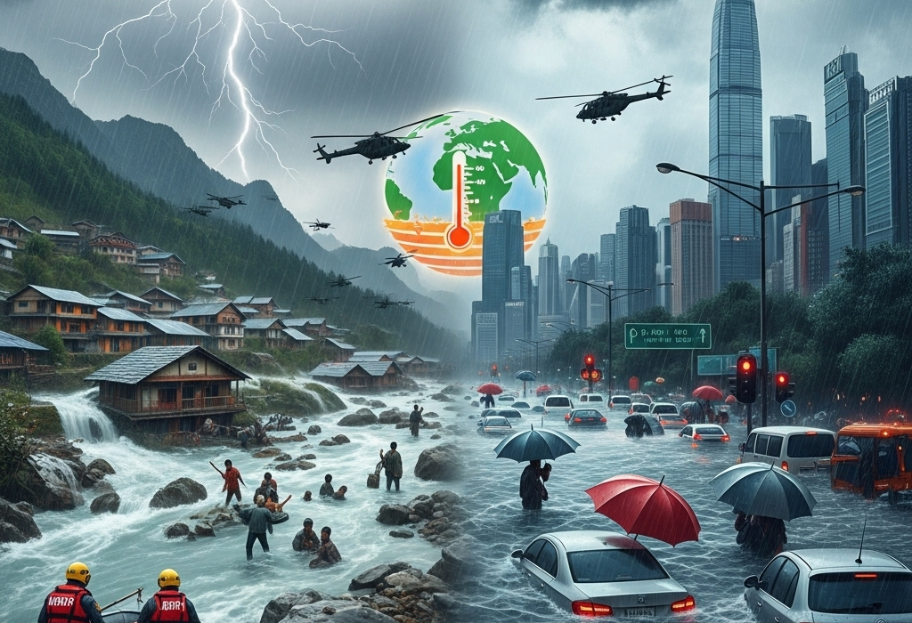 Global Flash Floods, Including Uttarakhand - The Civic Sense