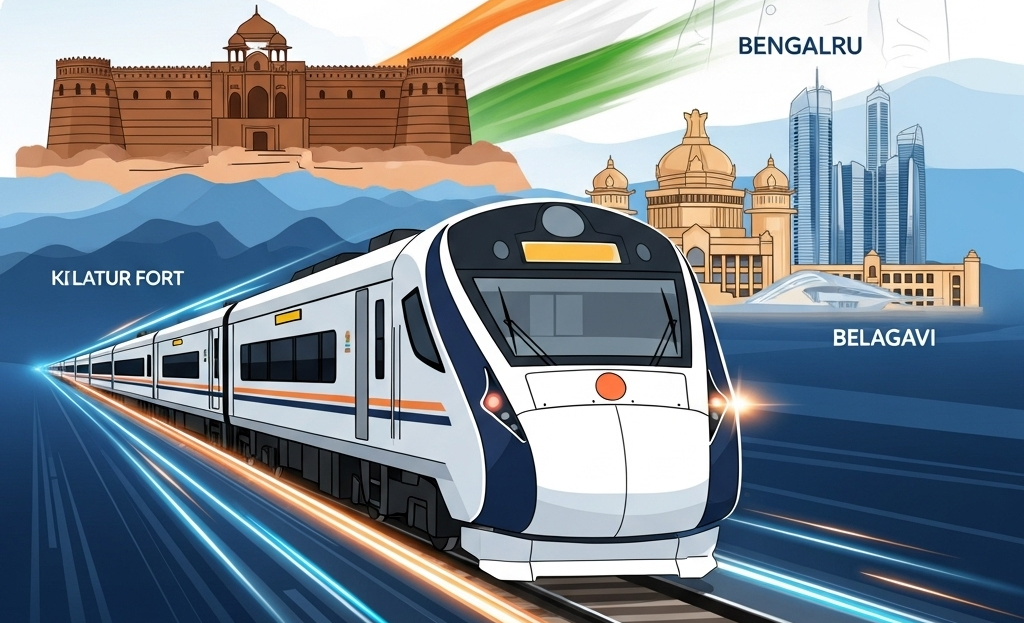 Launch of Belagavi–Bengaluru Vande Bharat Express Slated - The Civic Sense