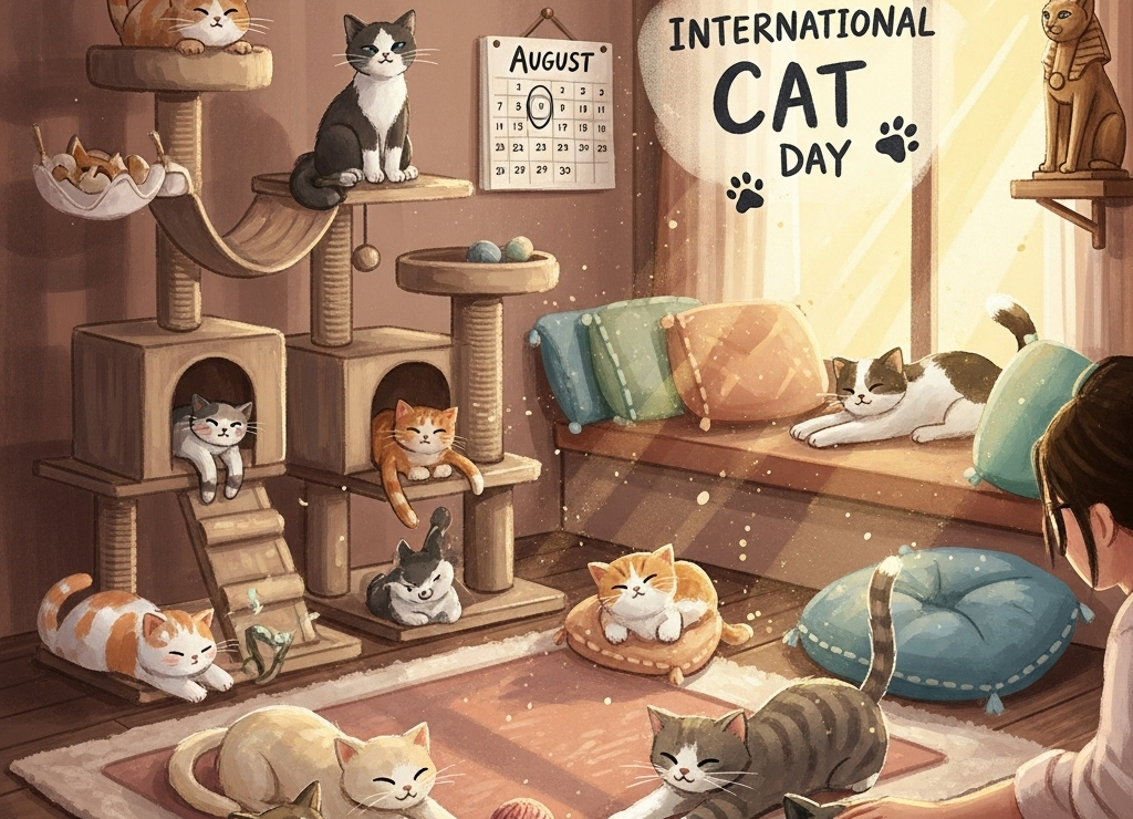 International Cat Day - The Civic Sense