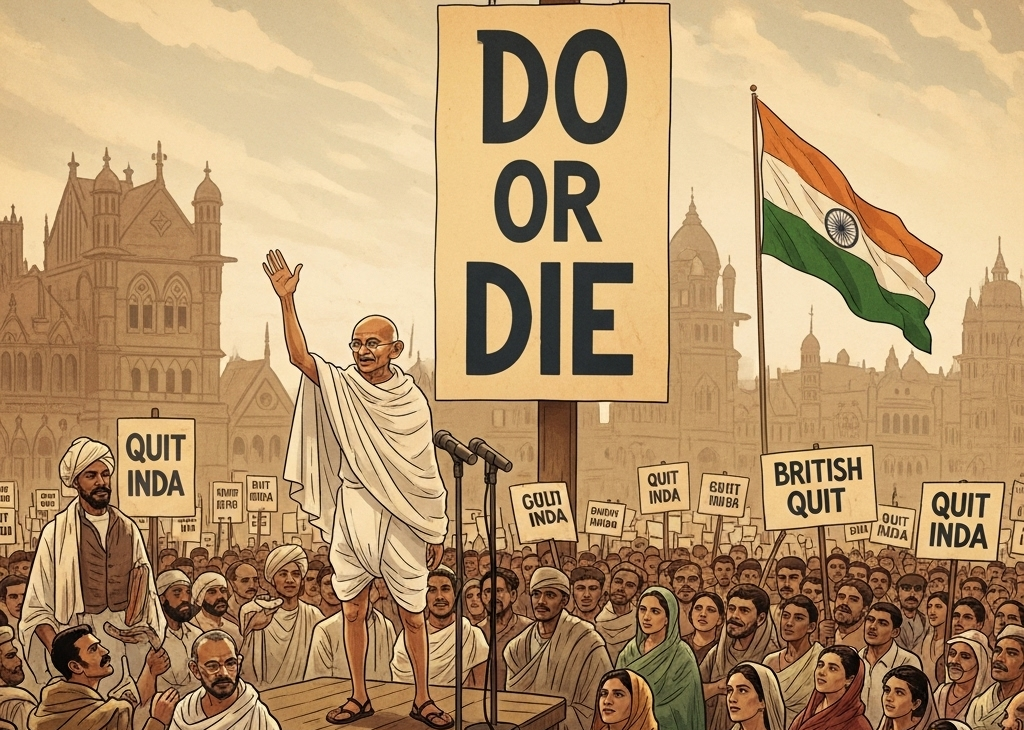Quit India Movement Day - The Civic Sense