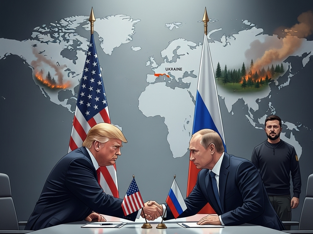 Trump Seeks Peace Roadmap at Alaska Summit with Putin - The Civic Sense