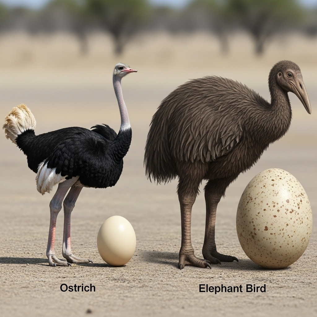 Elephant bird egg - The Civic Sense