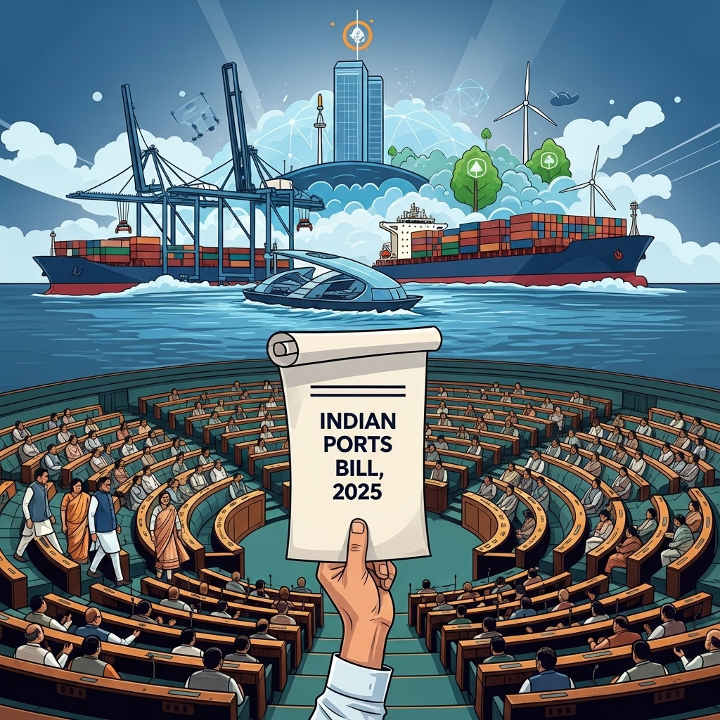 Rajya Sabha Ports Bill - The Civic Sense