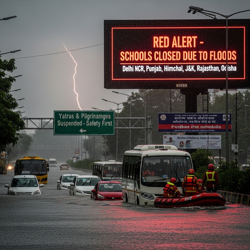 North Indian monsoon Fury - The Civic Sense