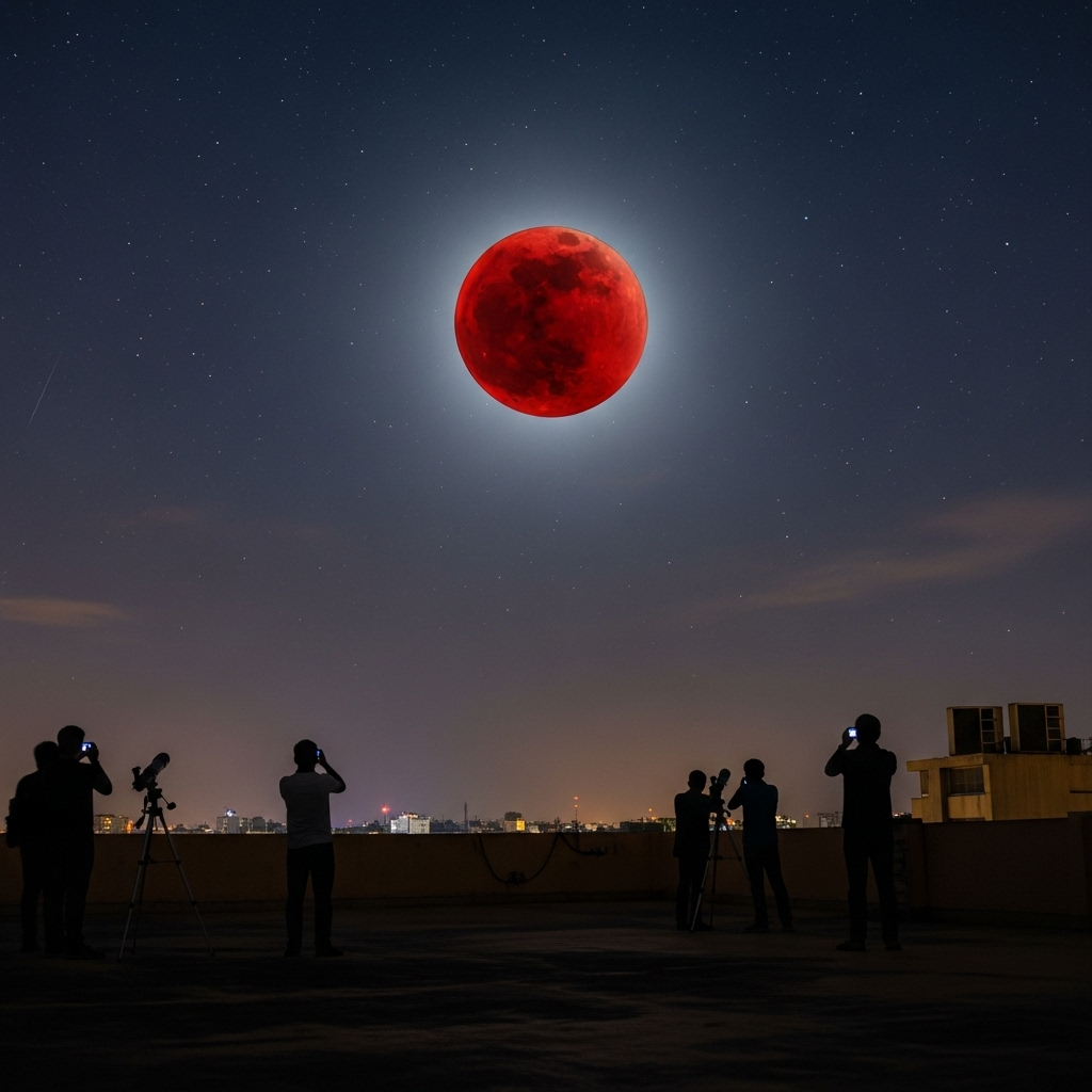 Blood Moon Lunar Eclipse