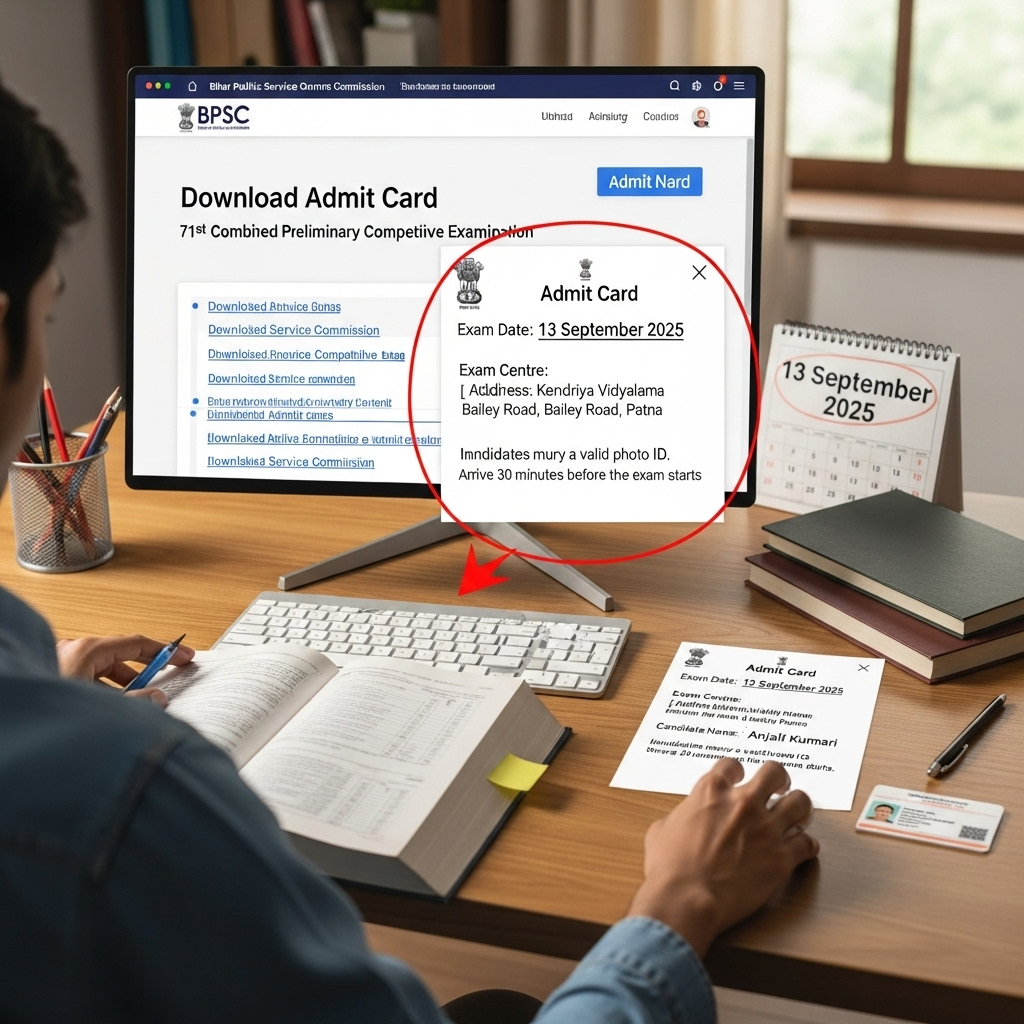 BPSC 71st Prelims Admit Card Now Available