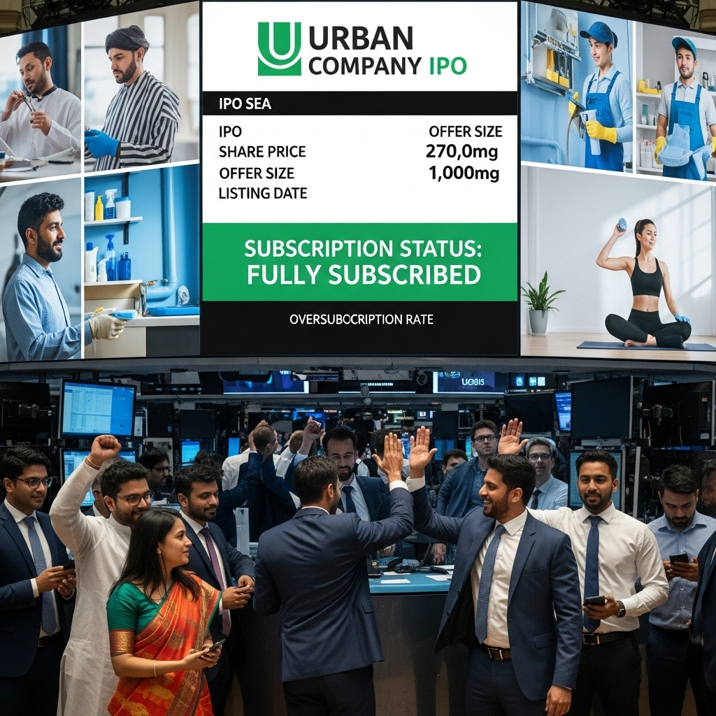 Urban Company IPO Subscribed Within Hours