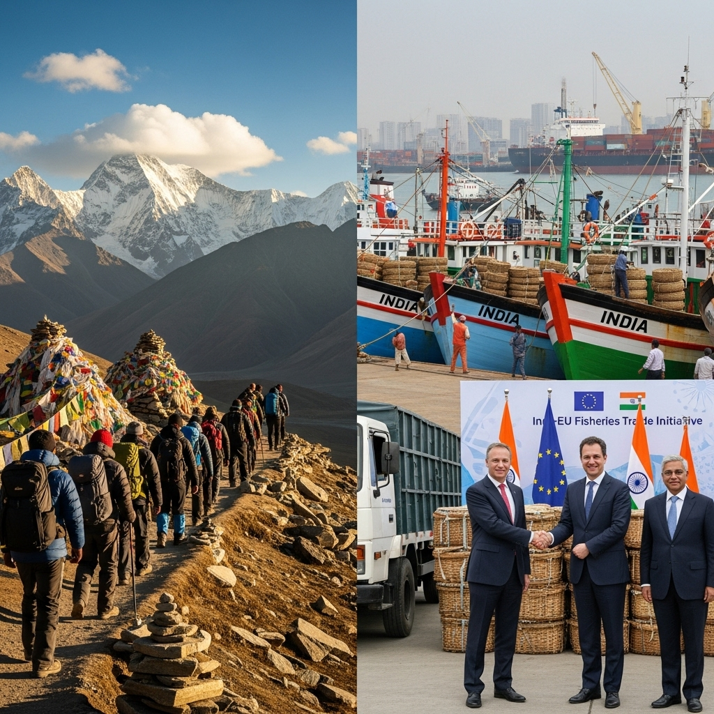 Tibet Pilgrimages & EU-Fish Trade Boost