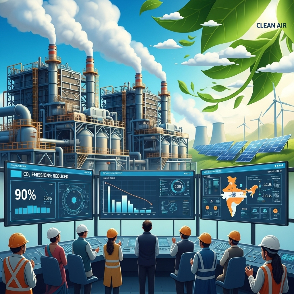 India to Offer Large Carbon Capture Incentives as Coal Remains Major Part of Energy Mix