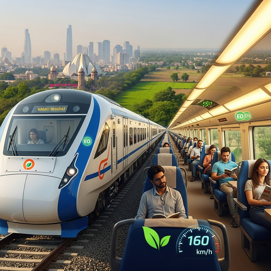 India Launches Fastest Train “Namo Bharat” on Delhi-Meerut Route