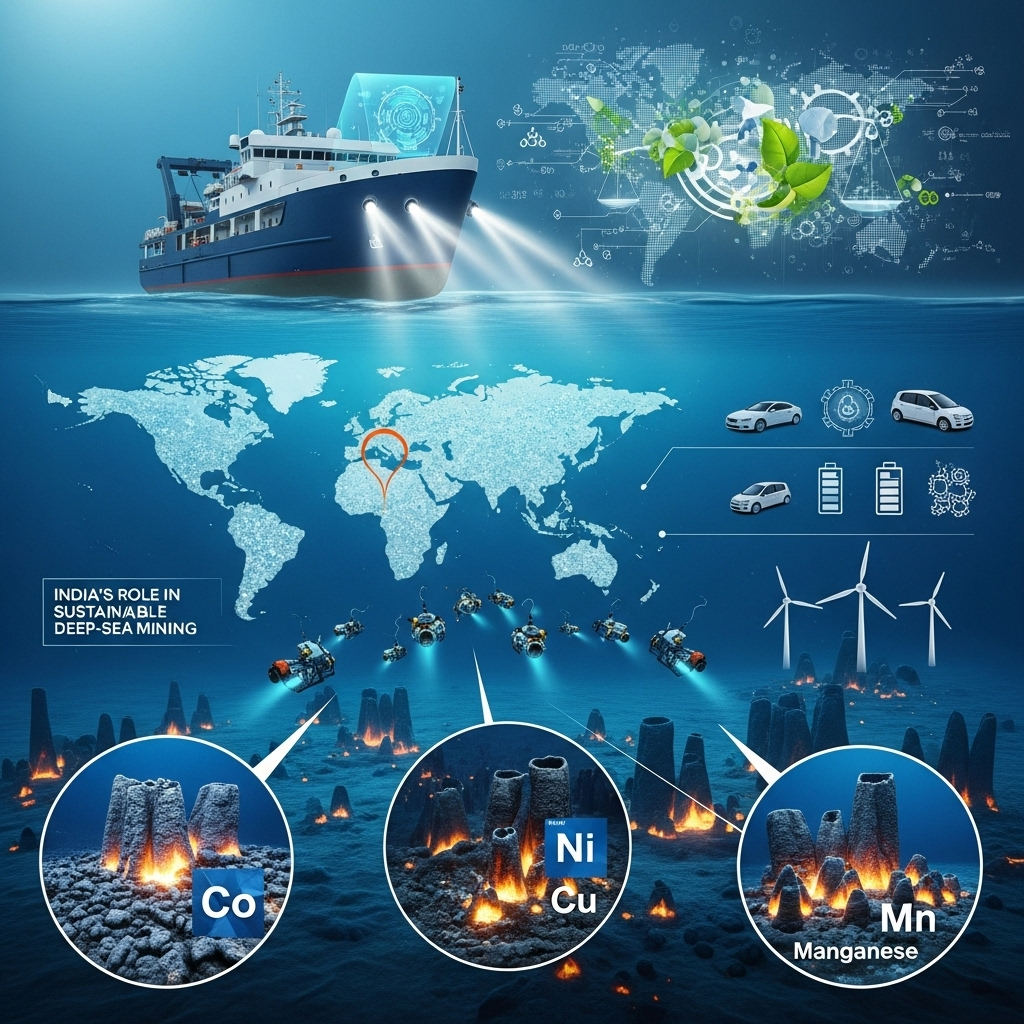 India secures ISA licence to explore polymetallic sulphides in the Carlsberg Ridge