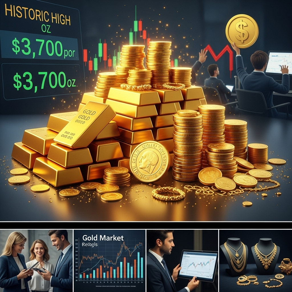 Gold reaches record highs globally as dollar dips ahead of Fed meeting