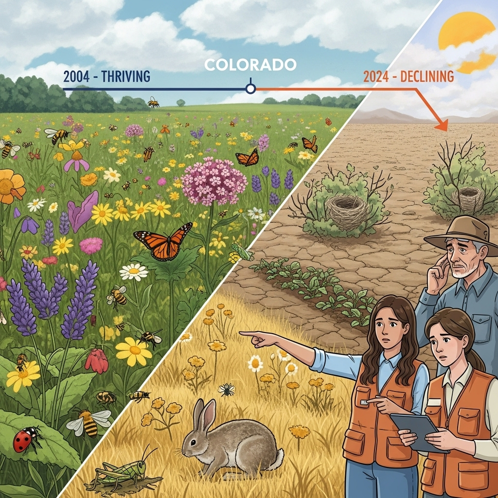 Insect Populations Drop 72%, Biodiversity Crisis Looms (Colorado Study)