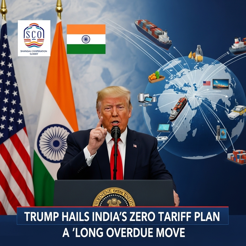 India Plans Full Tariff Cut on U.S. Goods—Trump Announces