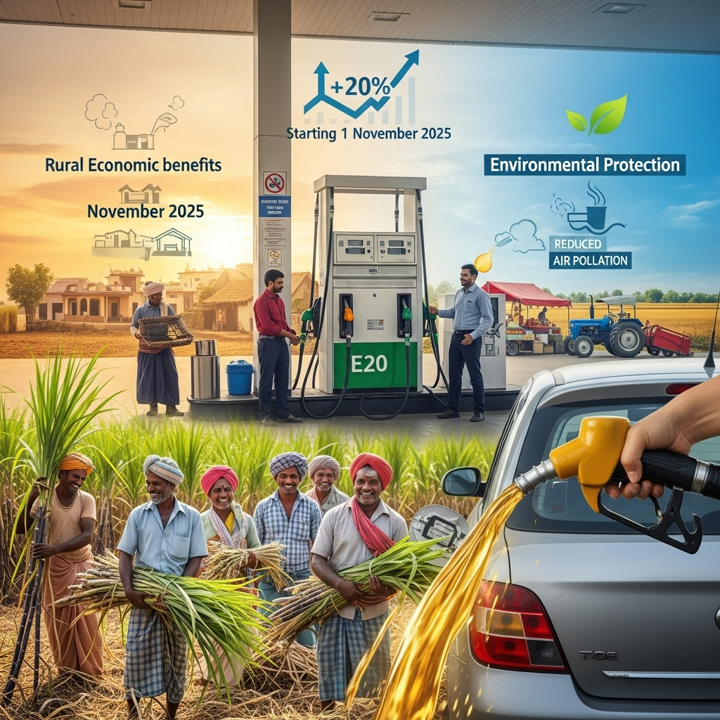 India Allows Ethanol Production from Sugarcane Juice and Molasses