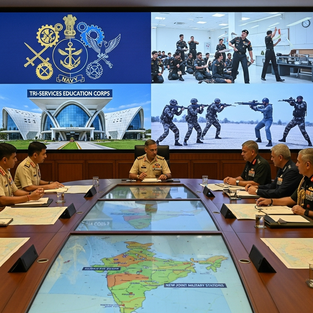 Joint Military Stations & Tri-services Education Corps Decision