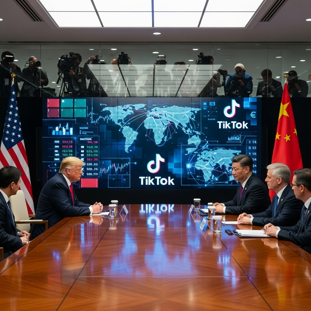 Trump & Xi Jinping to discuss trade tensions & TikTok deal