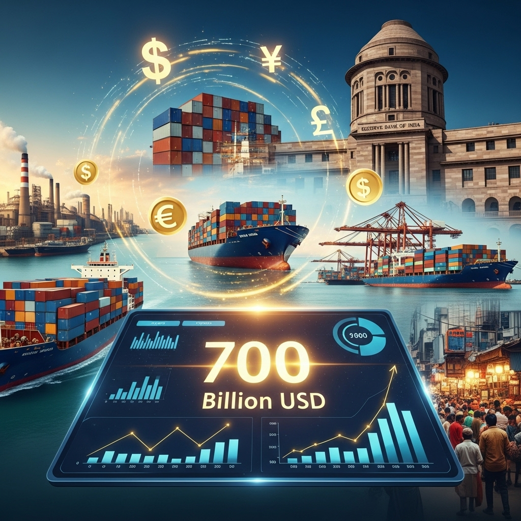 Foreign Exchange Reserves Cross US$700 Billion Mark