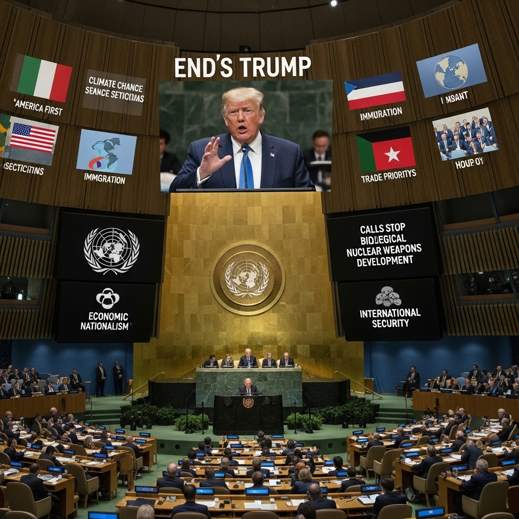 Trump Addresses UN General Assembly