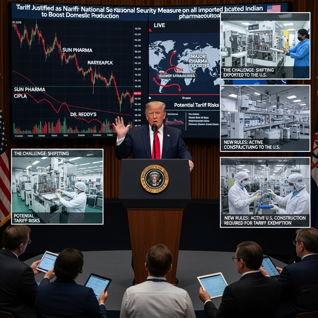 Trump imposes 100% tariffs on pharma imports from Oct 1; India likely to be hit