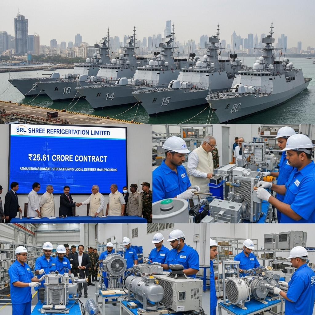 SRL secures ₹25.61 Crore MDL Defence contract for P17A spares