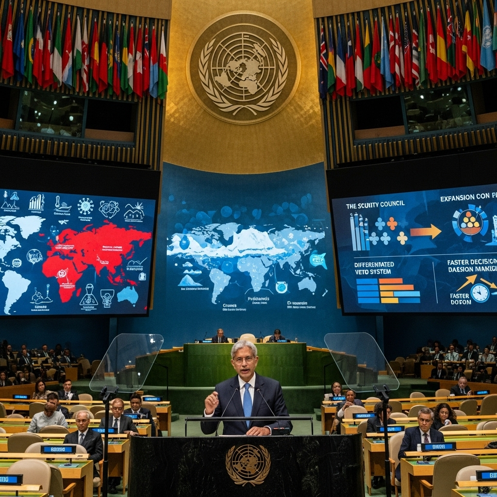 India calls for major UN reforms to address global crises