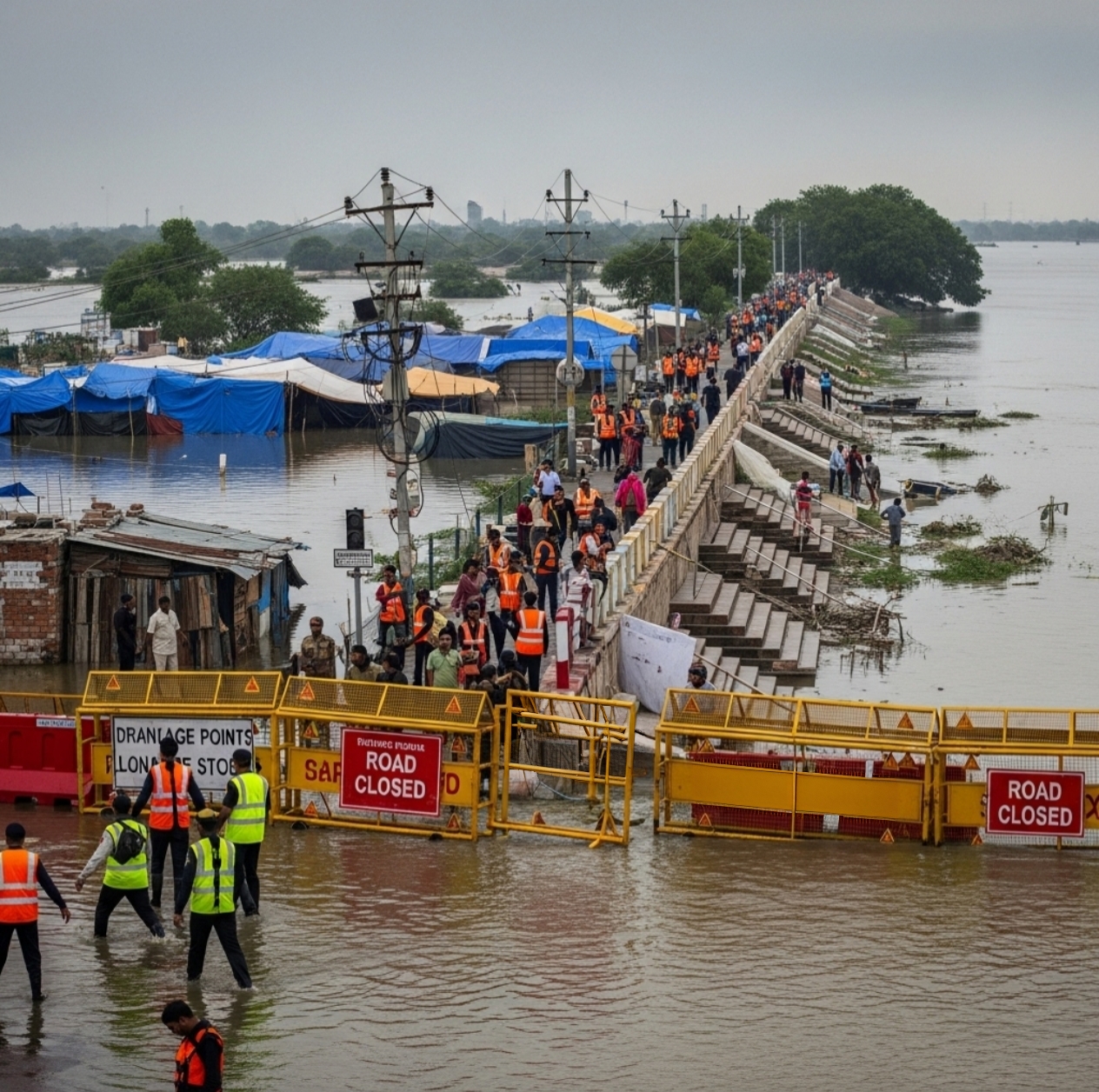 Yamuna rises to 3rd highest level in 63 years