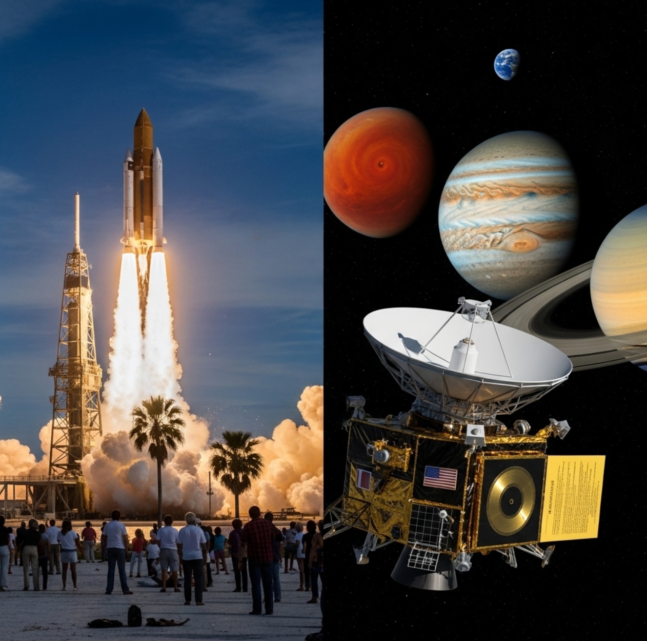 Voyager 1 launch (1977)