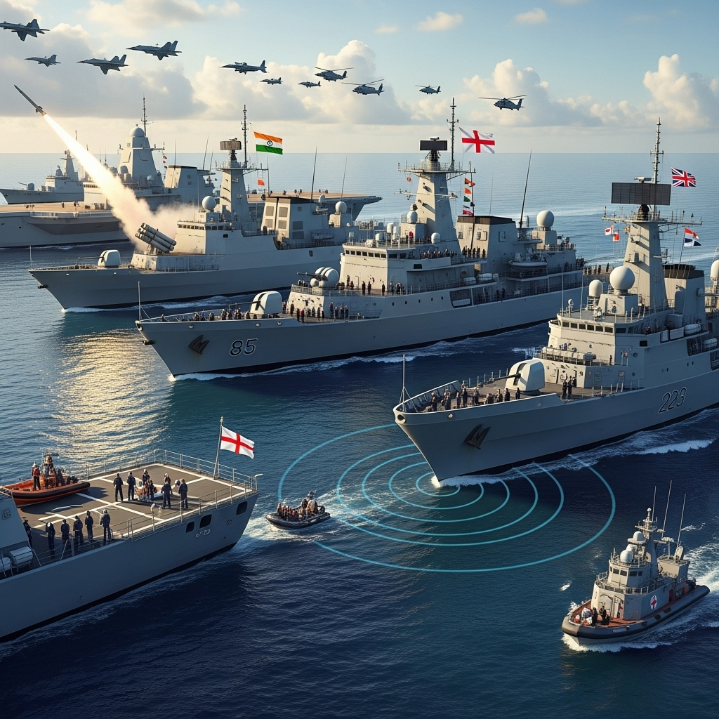 India-UK Exercise KONKAN-2025 commences off India’s western coast