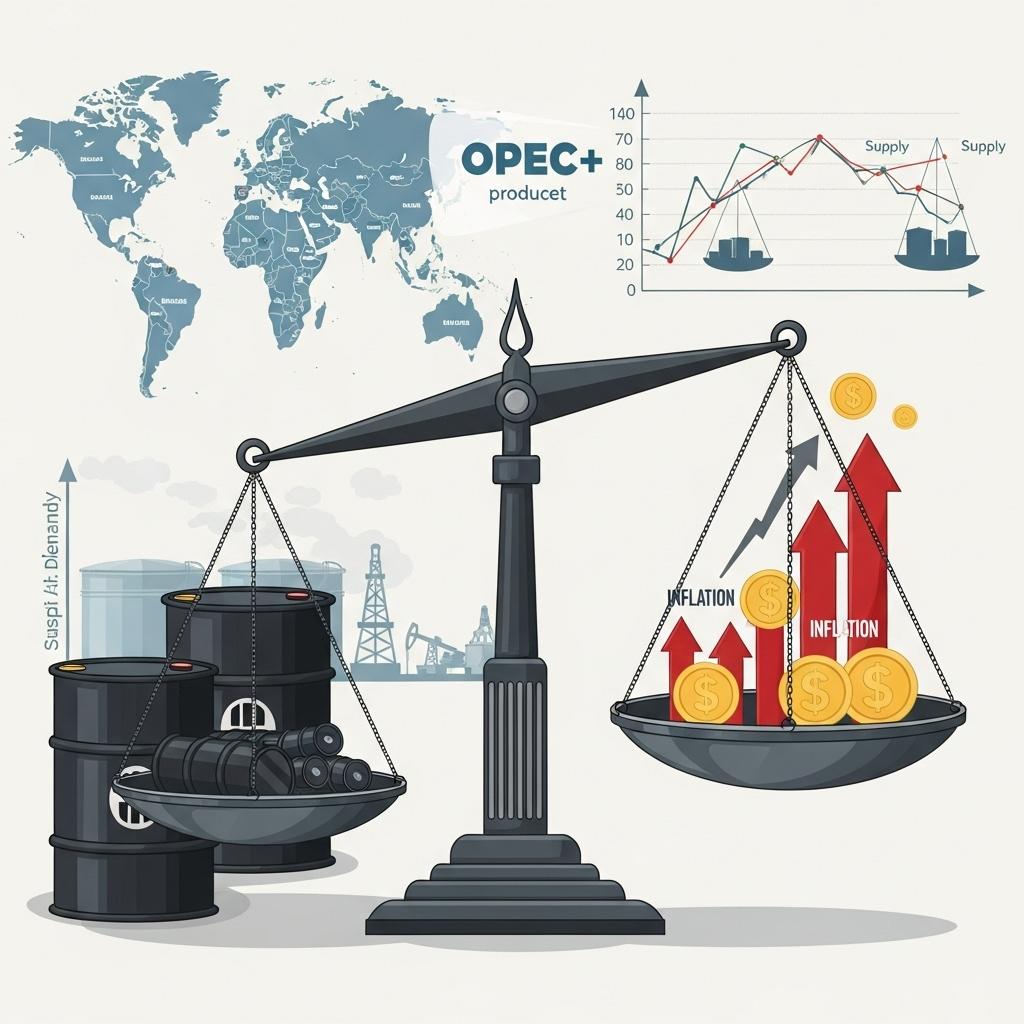 OPEC+ opts for modest oil output hike amid glut fears