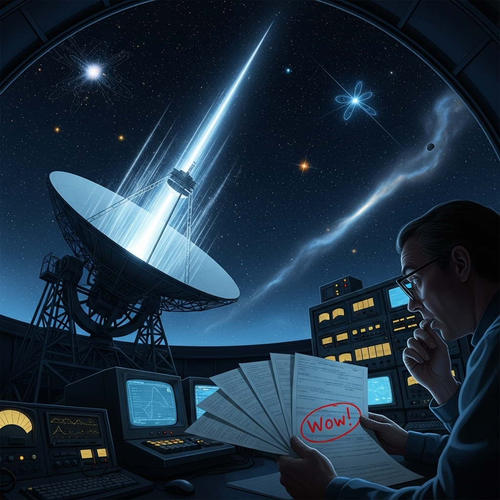 Fun Fact on WOW Signal