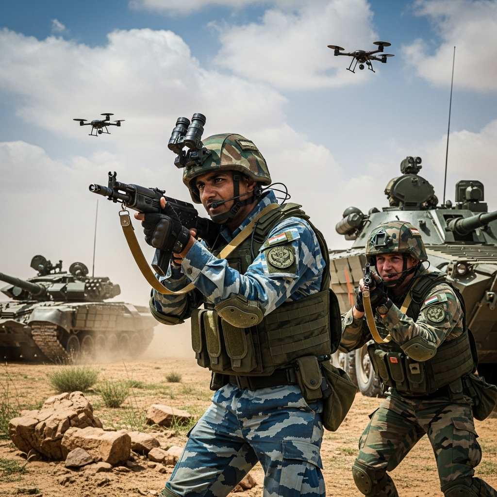 ‘Indra 2025’ Indo-Russian military exercise begins in Bikaner