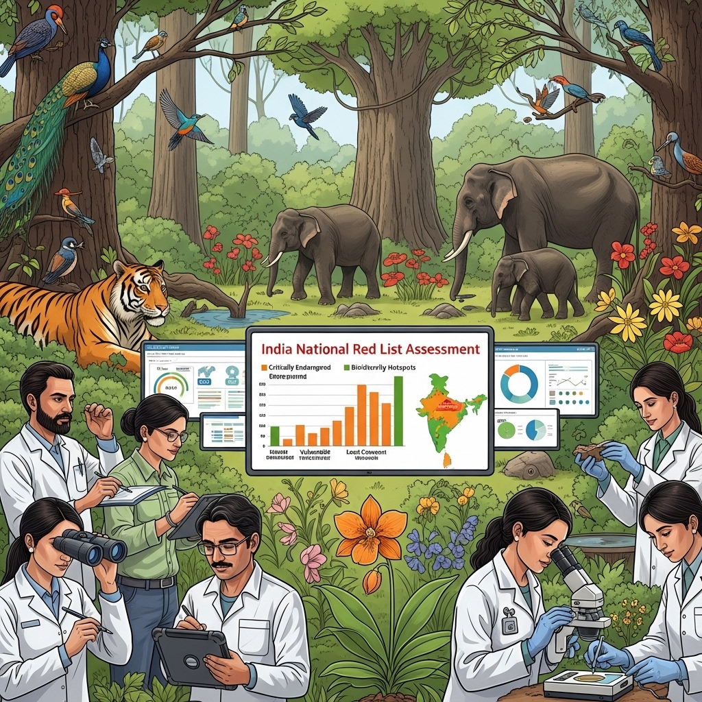 India Launches National Red List Assessment to Map Extinction Risks of 11,000 Species