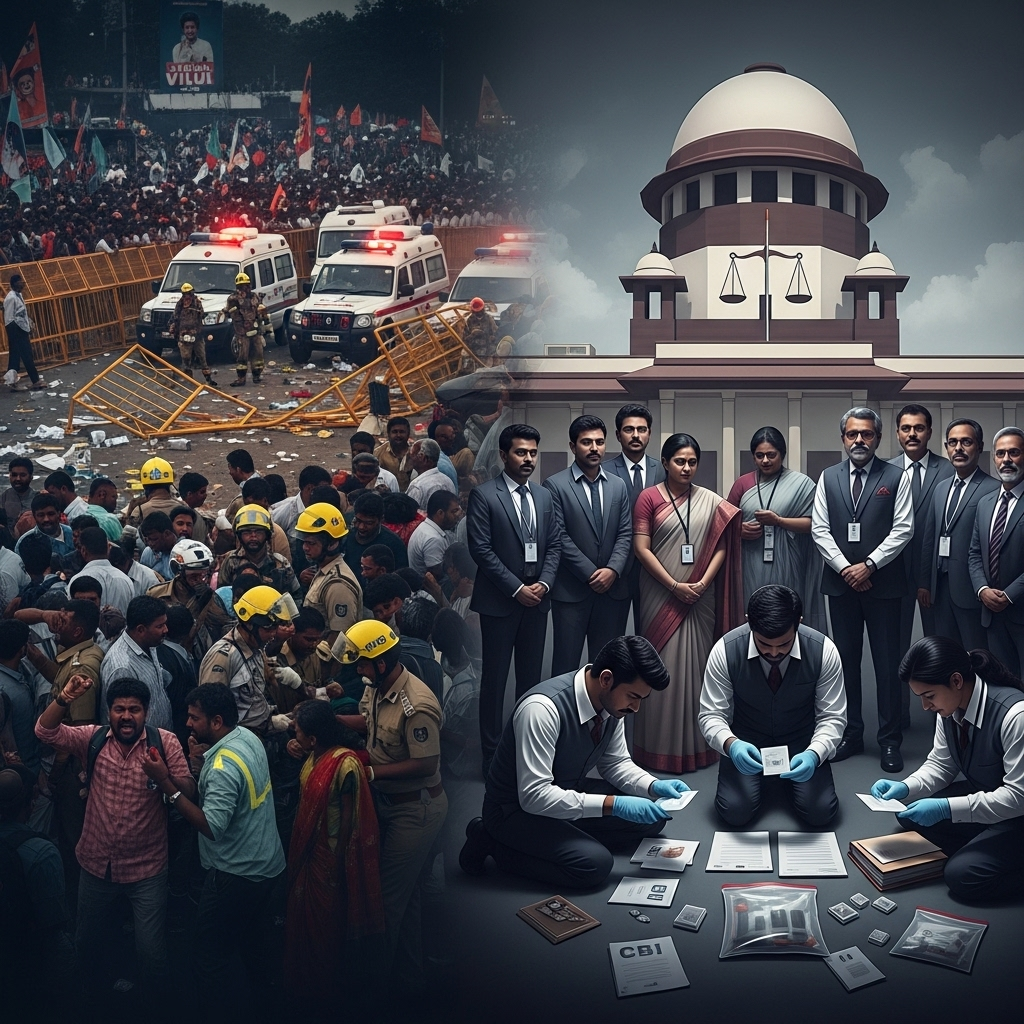 Supreme Court Orders CBI Probe into Karur Stampede