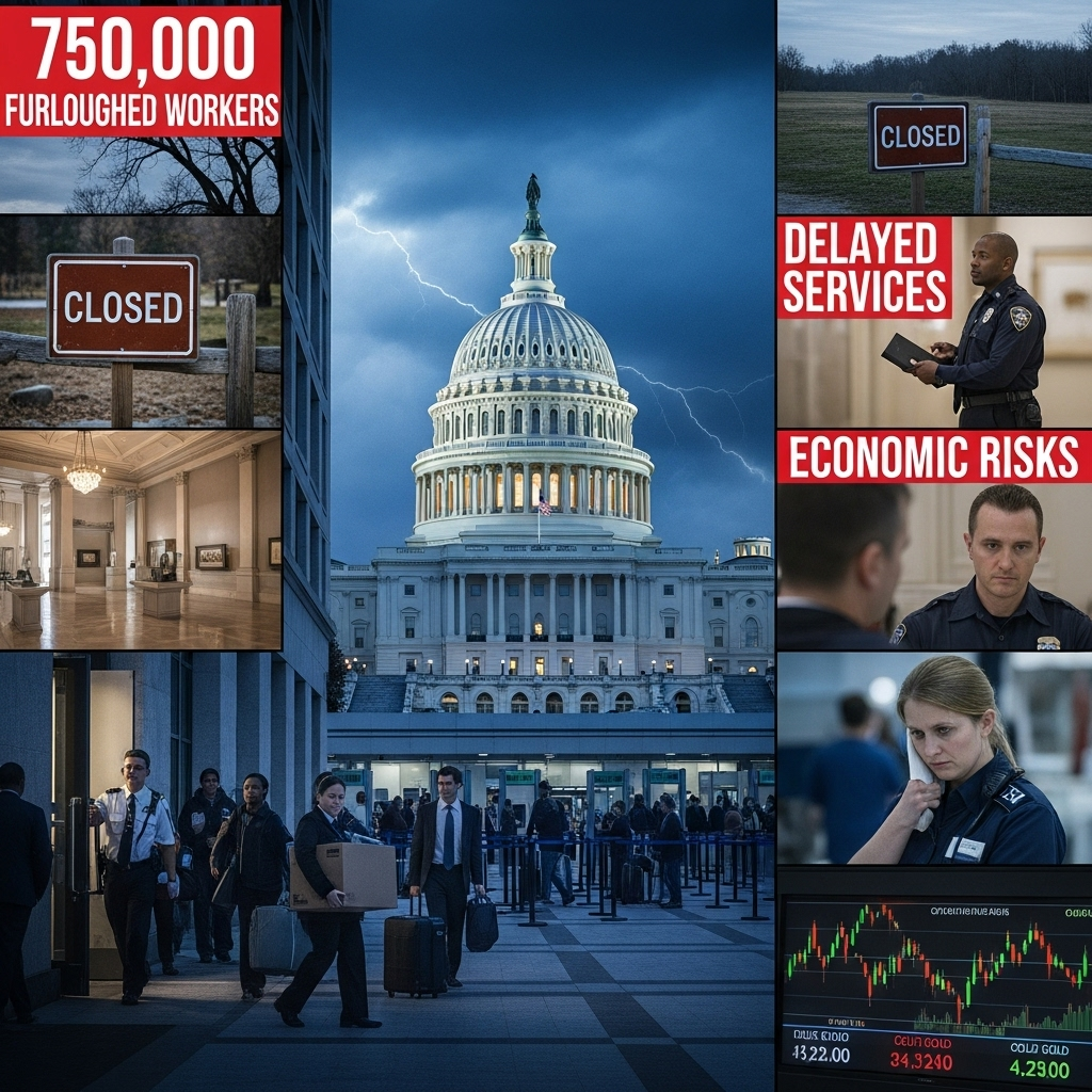 US government shut down for the 15th time since 1981