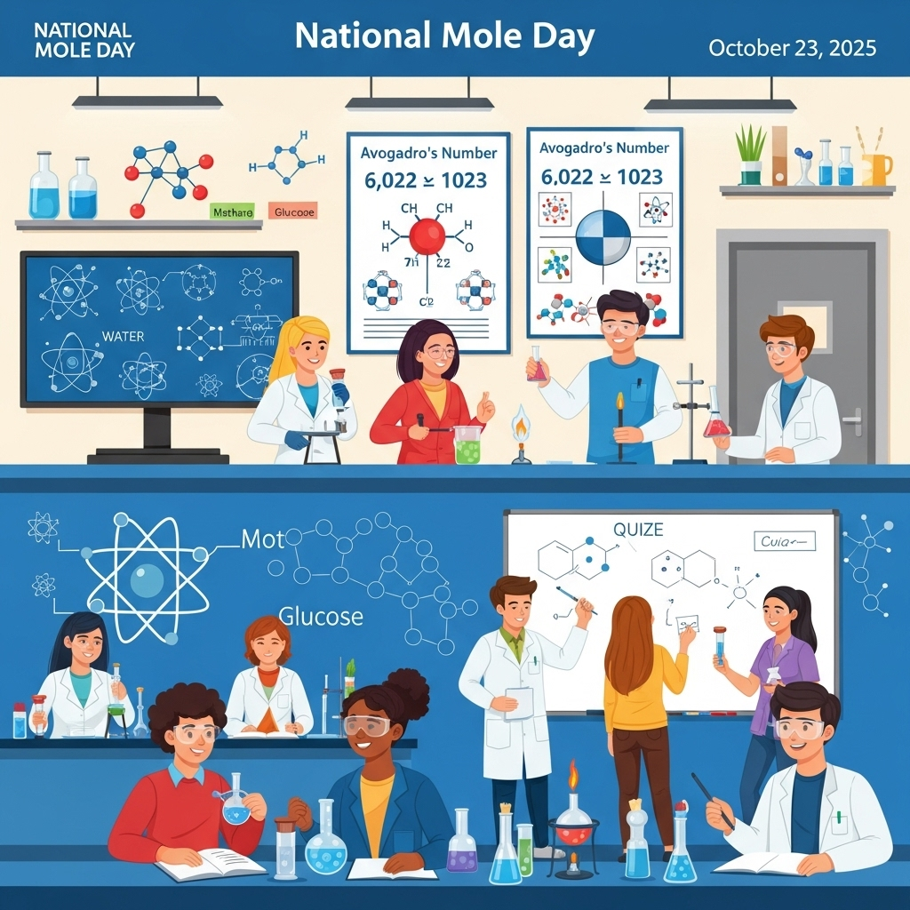 National Mole Day (Chemistry)