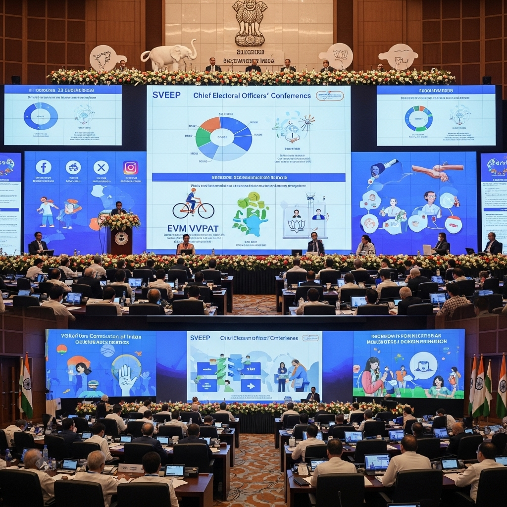 Election Commission of India hosts Chief Electoral Officers’ conference